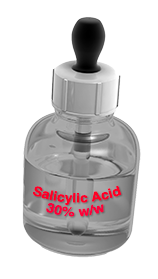 Salicylic acid corrective peeling product