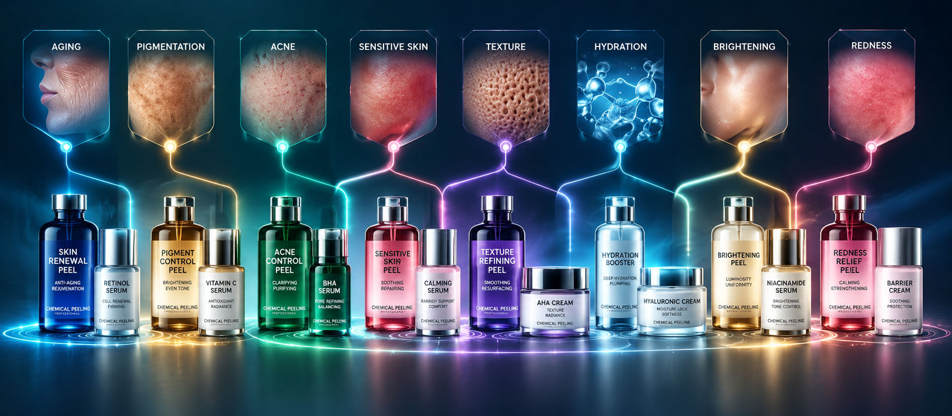 Clinical product selection matrix and treatment pathway