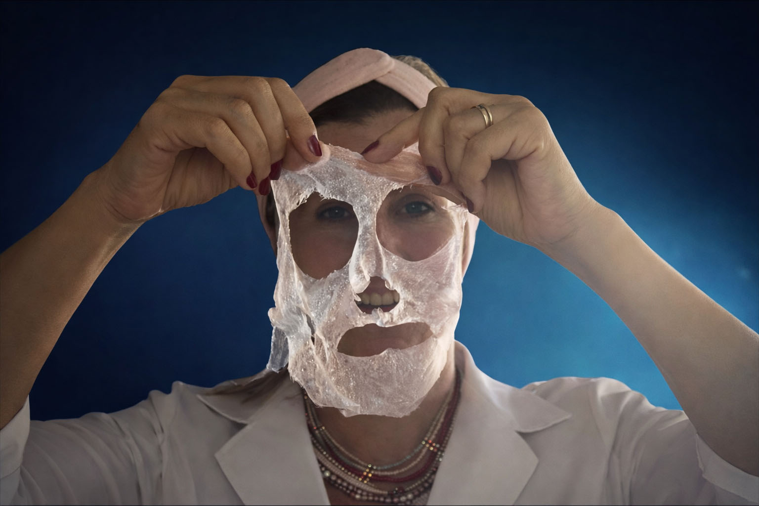 30 Min Peel Off flake-off clinical visual