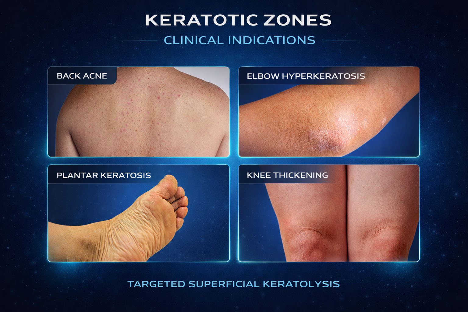 Clinical positioning of superficial peels in aesthetic medicine
