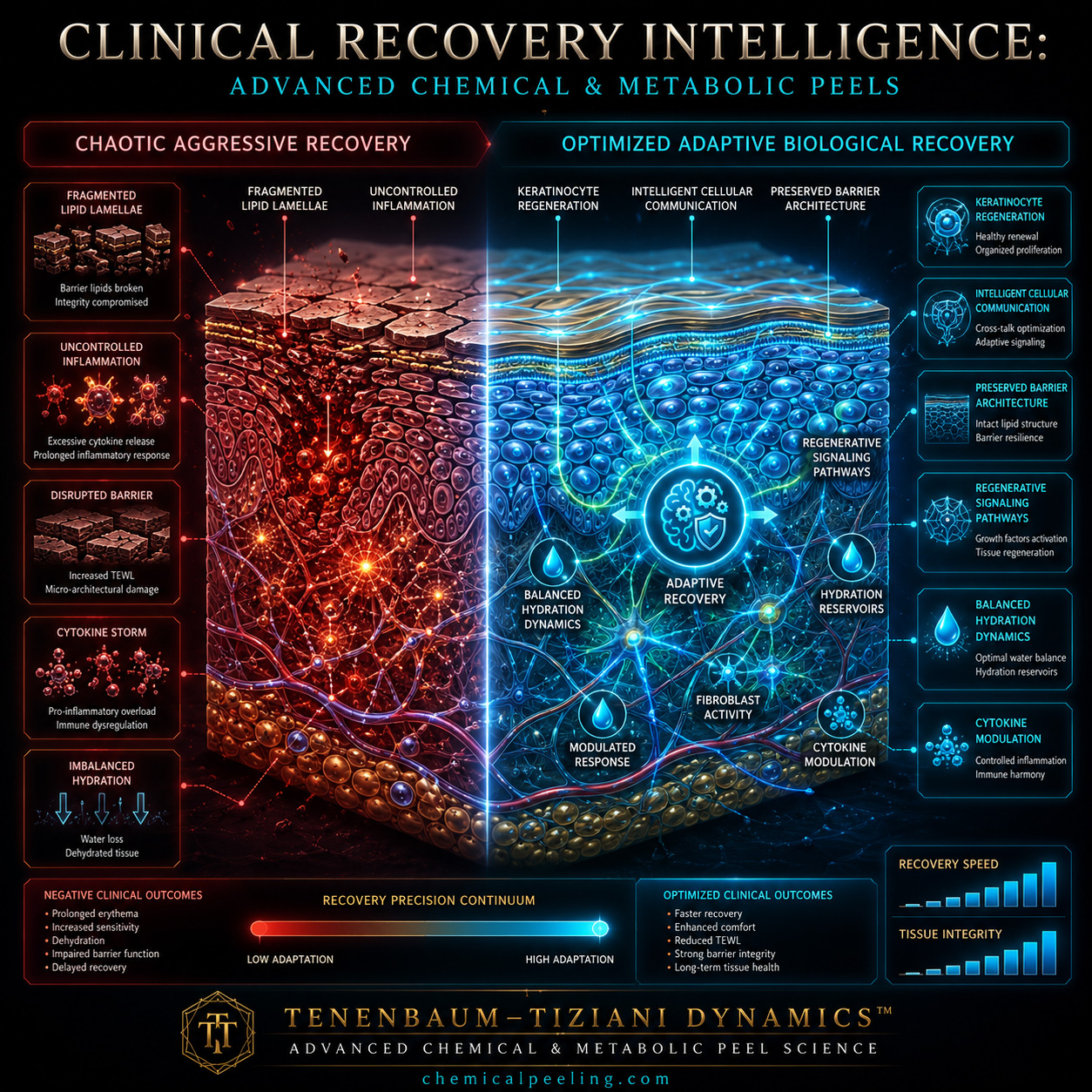 Clinical Recovery Intelligence in Advanced Chemical and Metabolic Peel Science